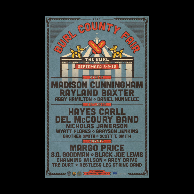 BURL COUNTY FAIR '23 - MARGO PRICE - S.G. GOODMAN - WYATT FLORES