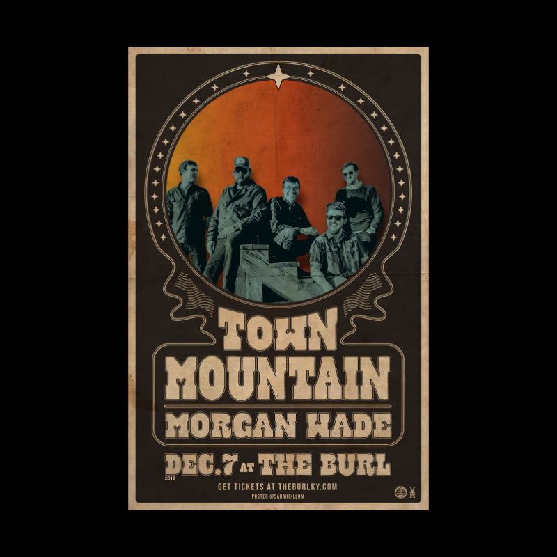 TOWN MOUNTAIN - MORGAN WADE - DECEMBER 7, 2019 - THE BURL