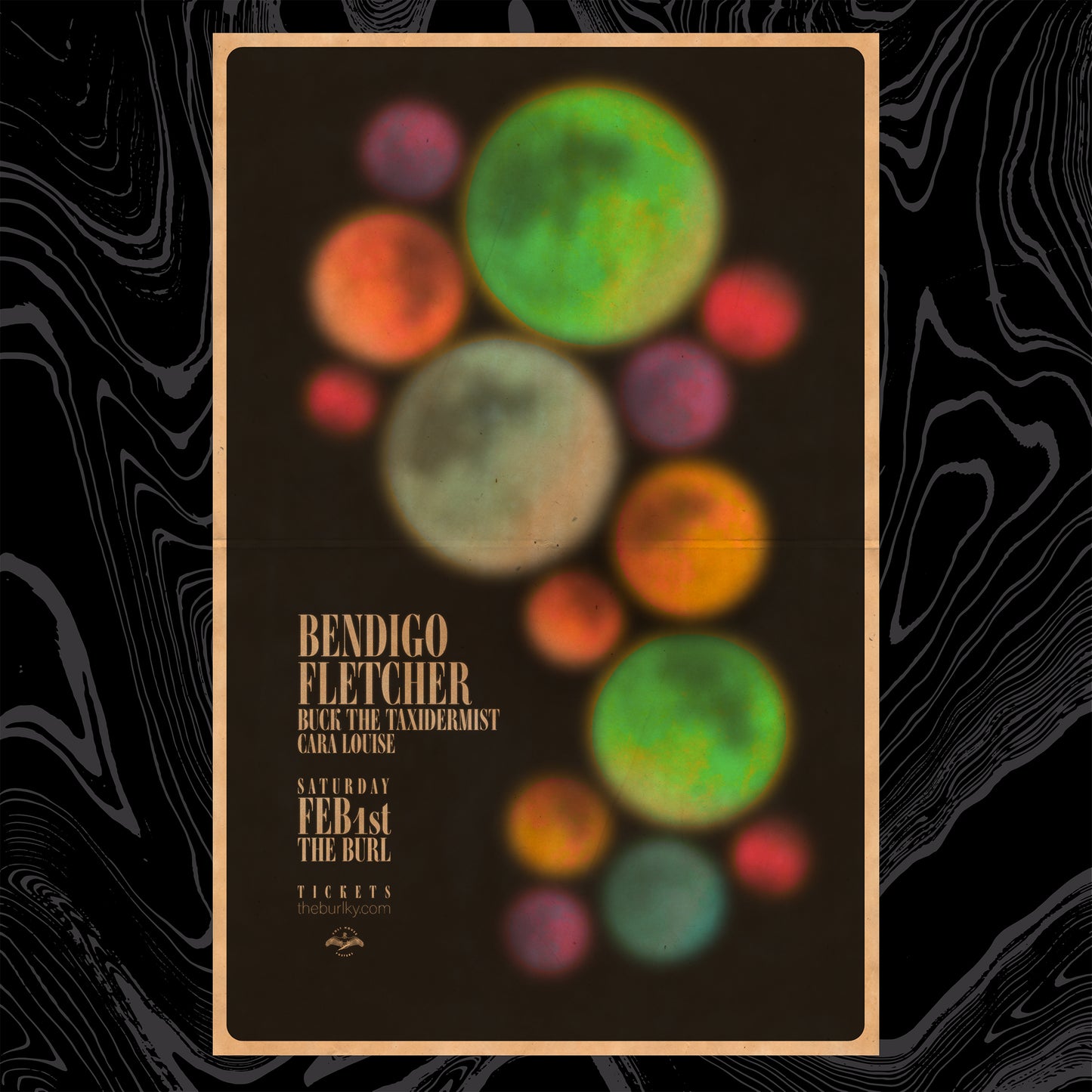BENDIGO FLETCHER AT THE BURL - FEB. 2020